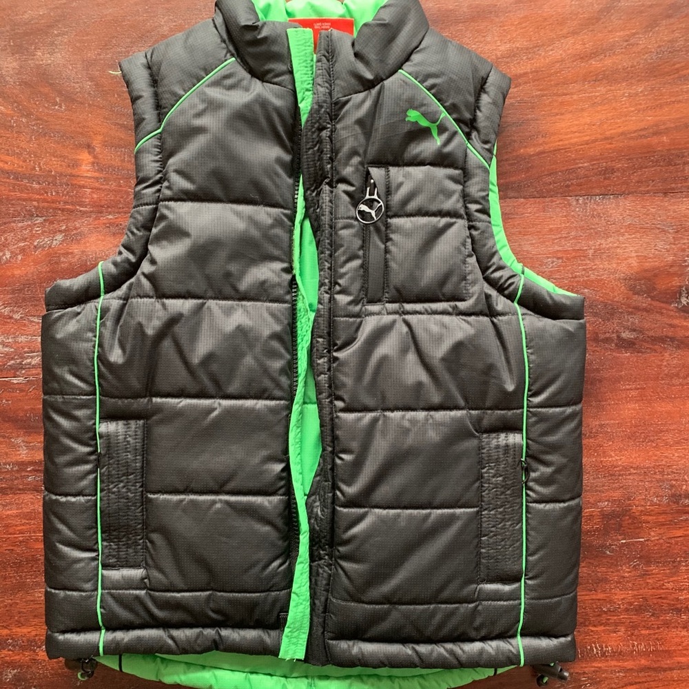 Boys reversible PUMA bubble vest